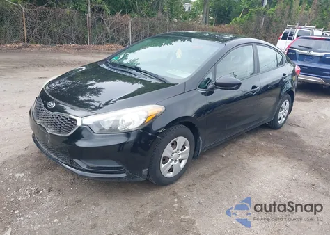 2014 Kia Forte Lx z USA, uszkodzony, nr VIN KNAFK4A63E5185389